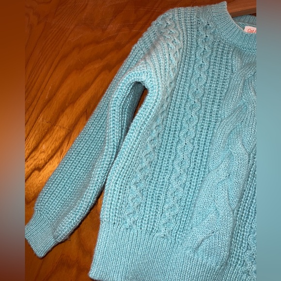 CAT & JACK LIGHTWEIGHT KNIT SWEATER GRLS SZE XS 4/5 - Picture 3 of 7